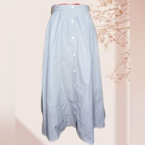 (4/$20) Uniqlo Pinstripe Skirt